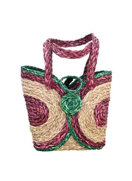 Sabai Grass Fashion Bag - Brown/Green - 1