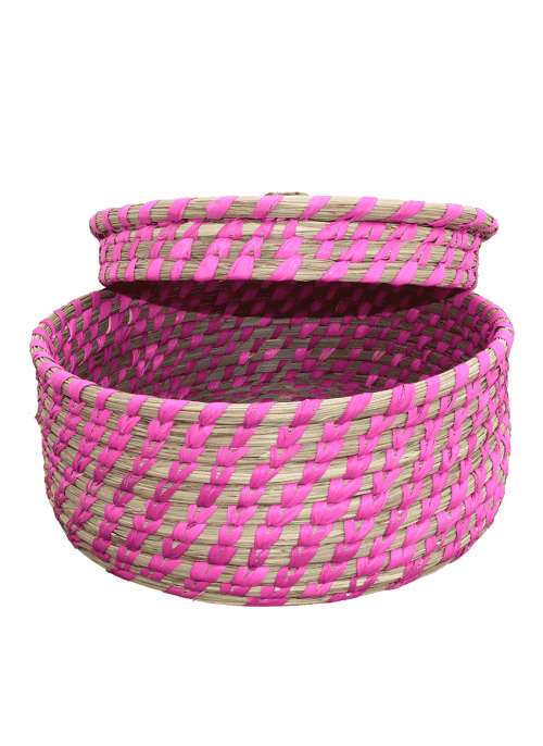Sabai Grass Casserole - Pink - 1