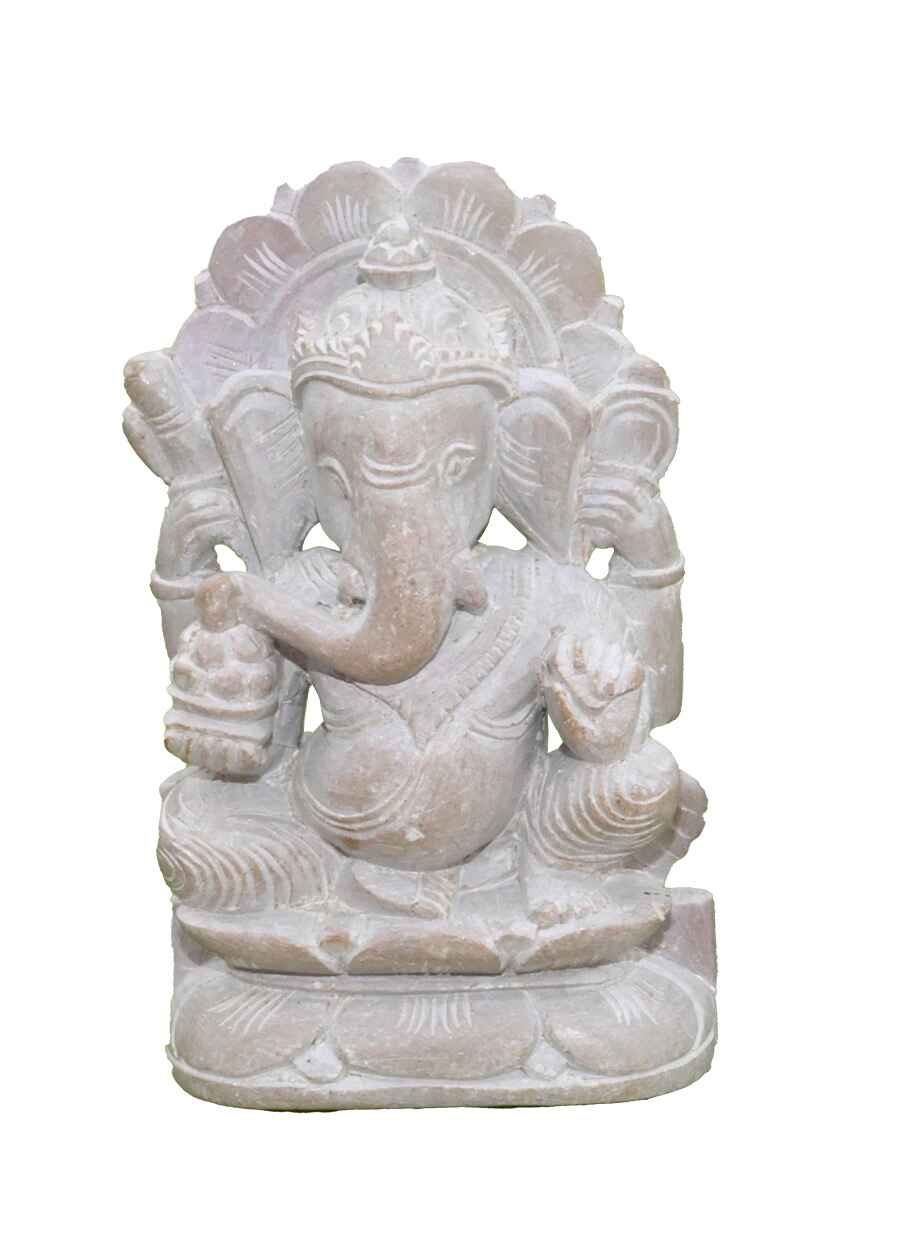 Pink Stone Ganesh - 1