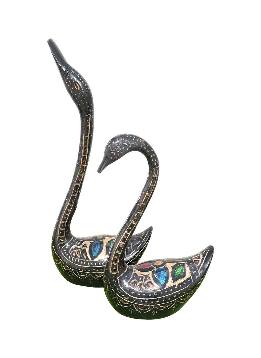 Brass Swan Set - 1