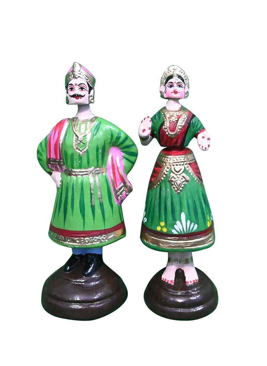 Paper Mache Dancing Doll - 4