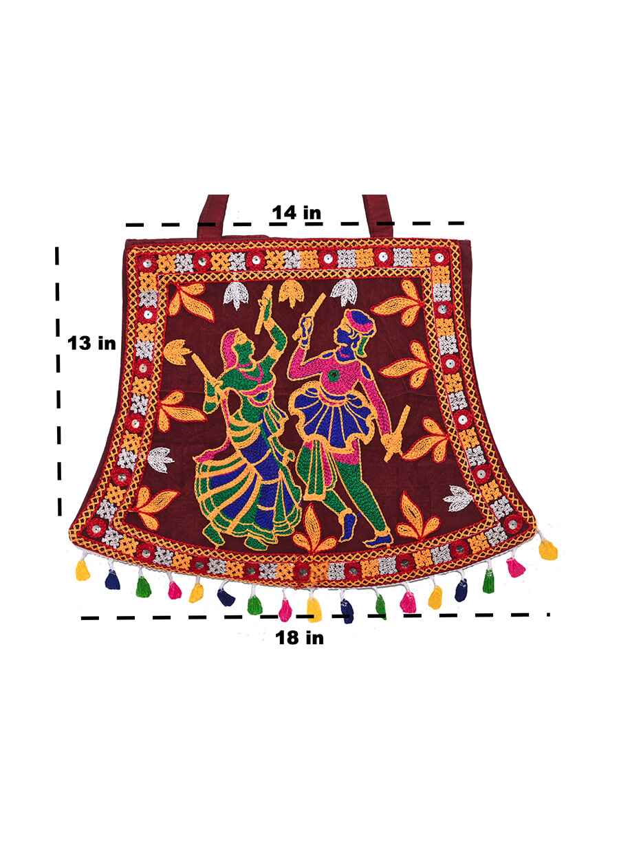 Embroidery Sling Bag Dandia Design