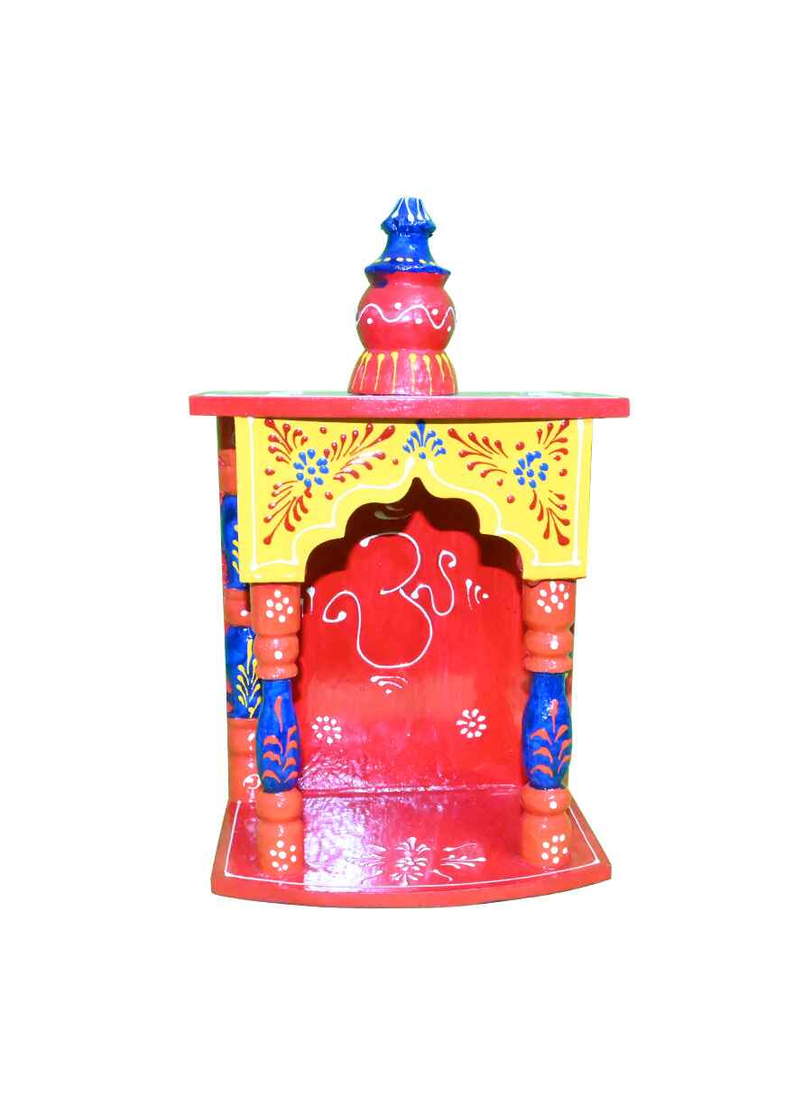 Wooden Temple - 8 Inch