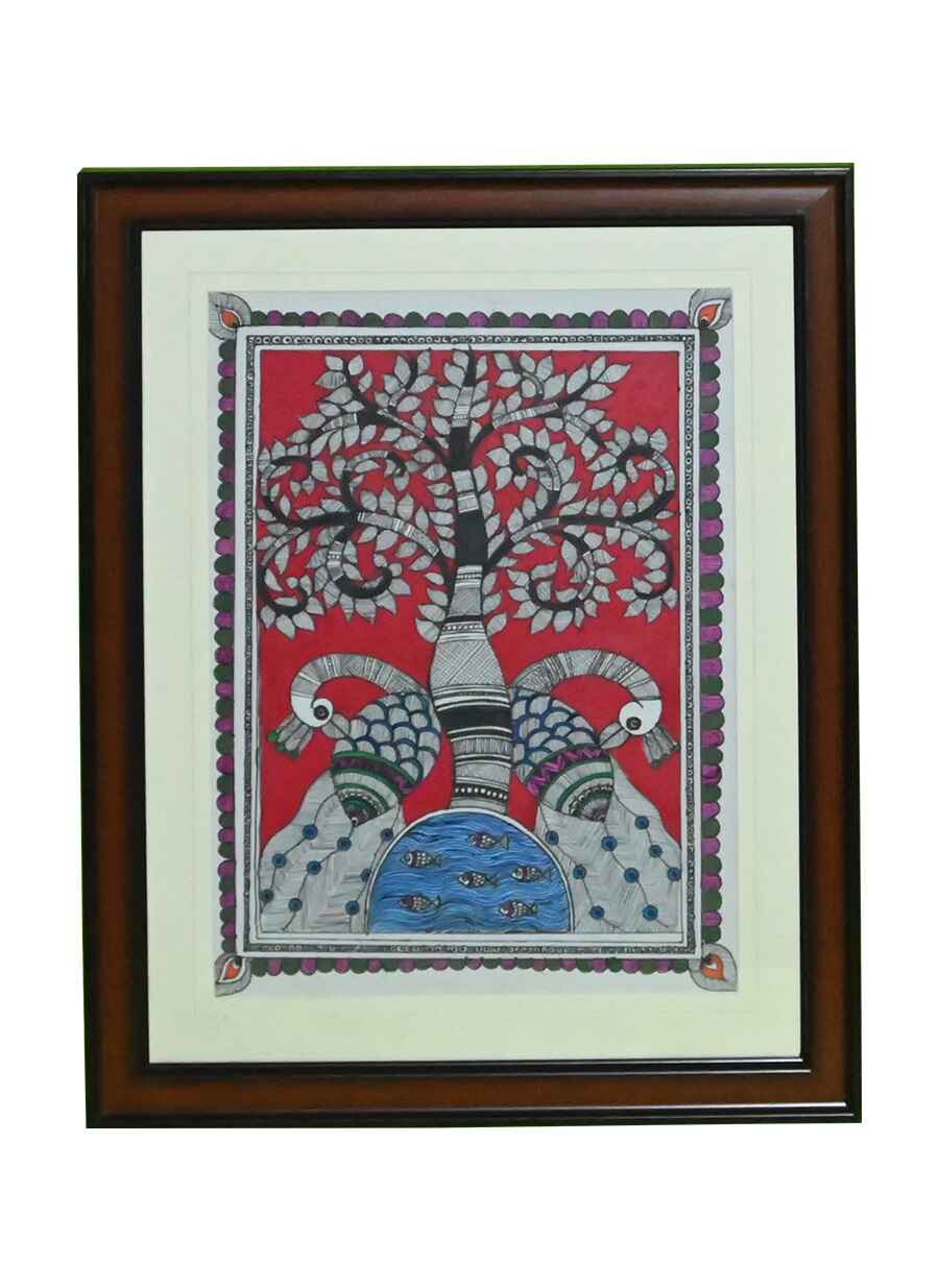 Madubani Painting for Home Decor - 4