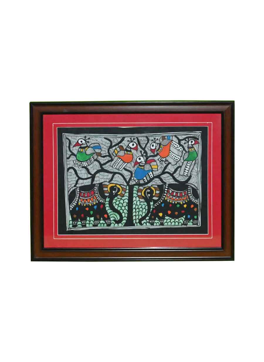 Madhubani Painting for Home Decor - 1