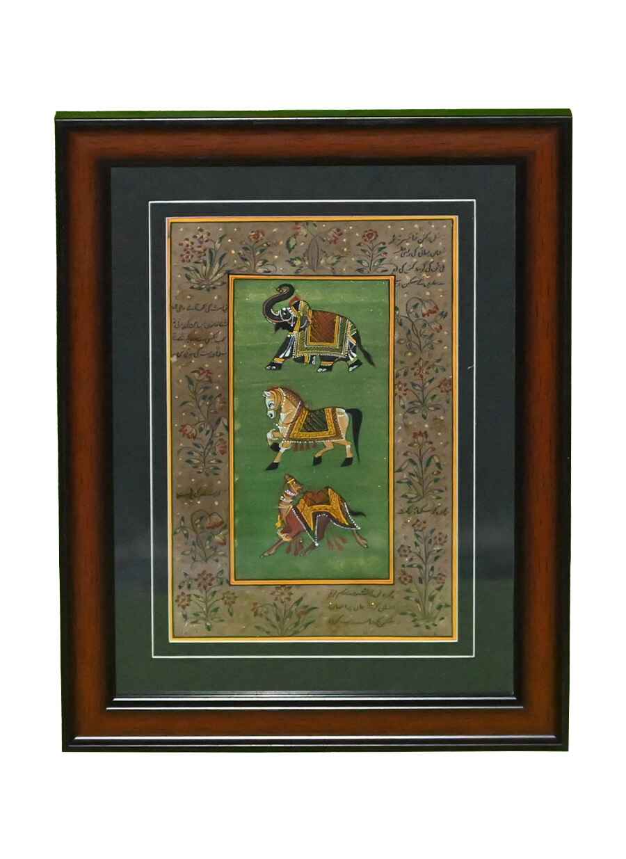 Rajastani Animal Design Wall Hanging - 4