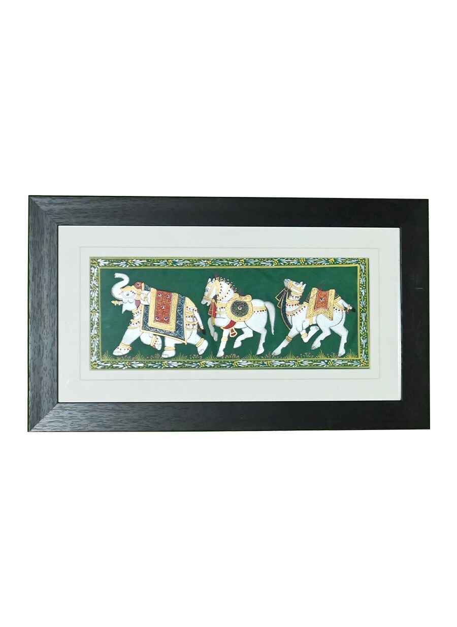 Rajastani Elephant Design Wall Hanging