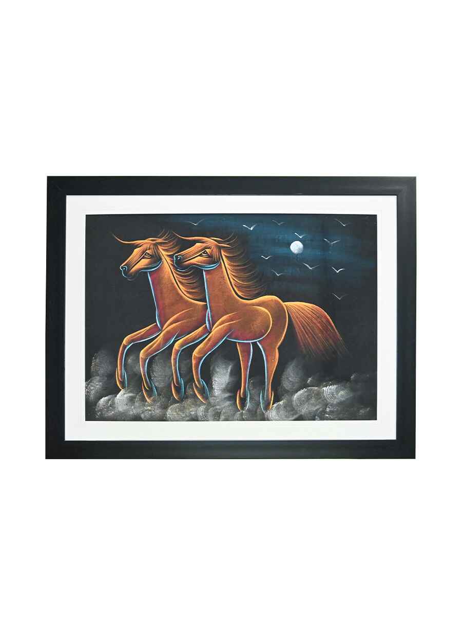 Rajastani Horse Design Wall Hanging