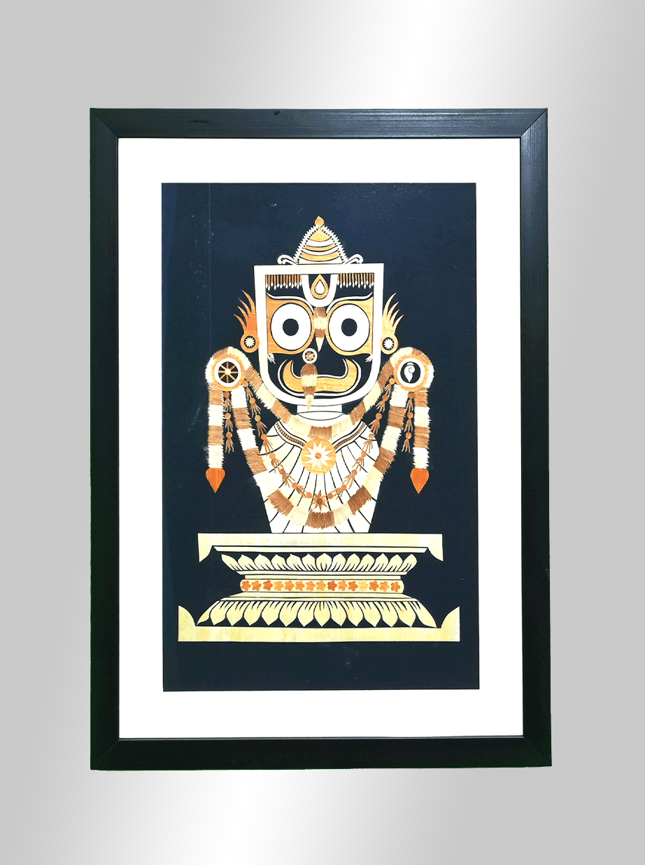 Paddy Straw Lord Jagannath Home Decor