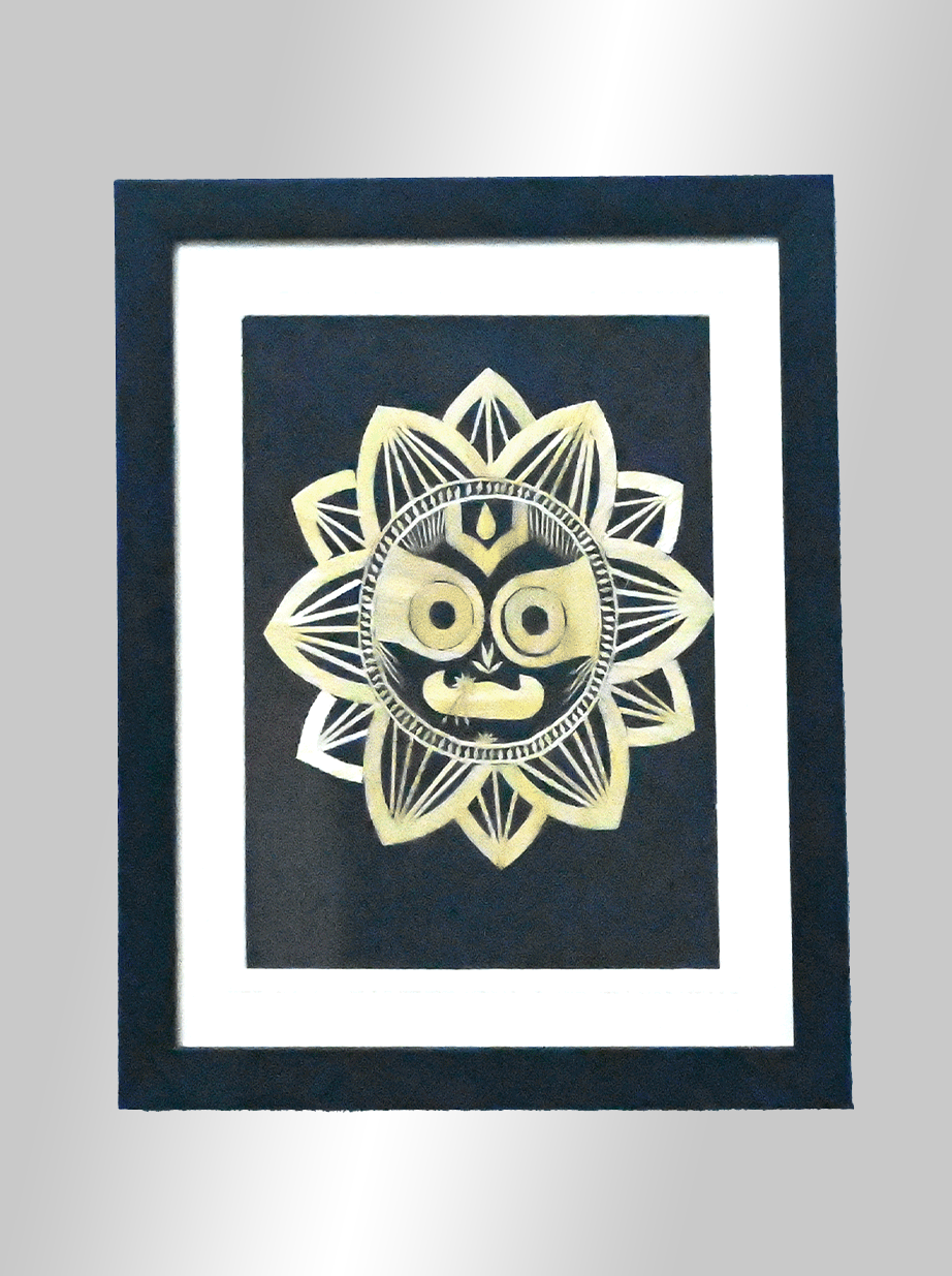 Paddy Straw Lord Jagannath Face