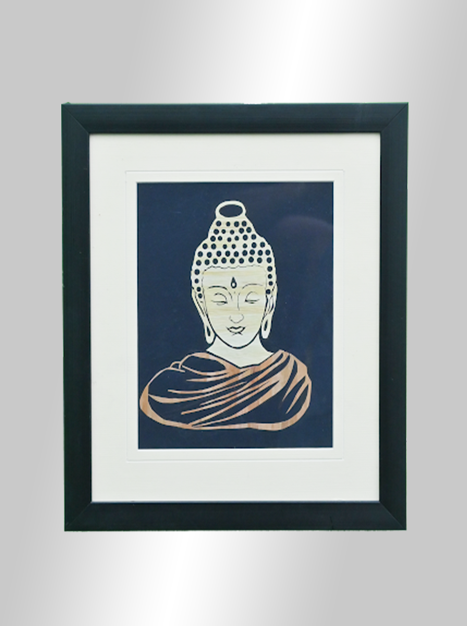 Paddy Straw Lord Buddha