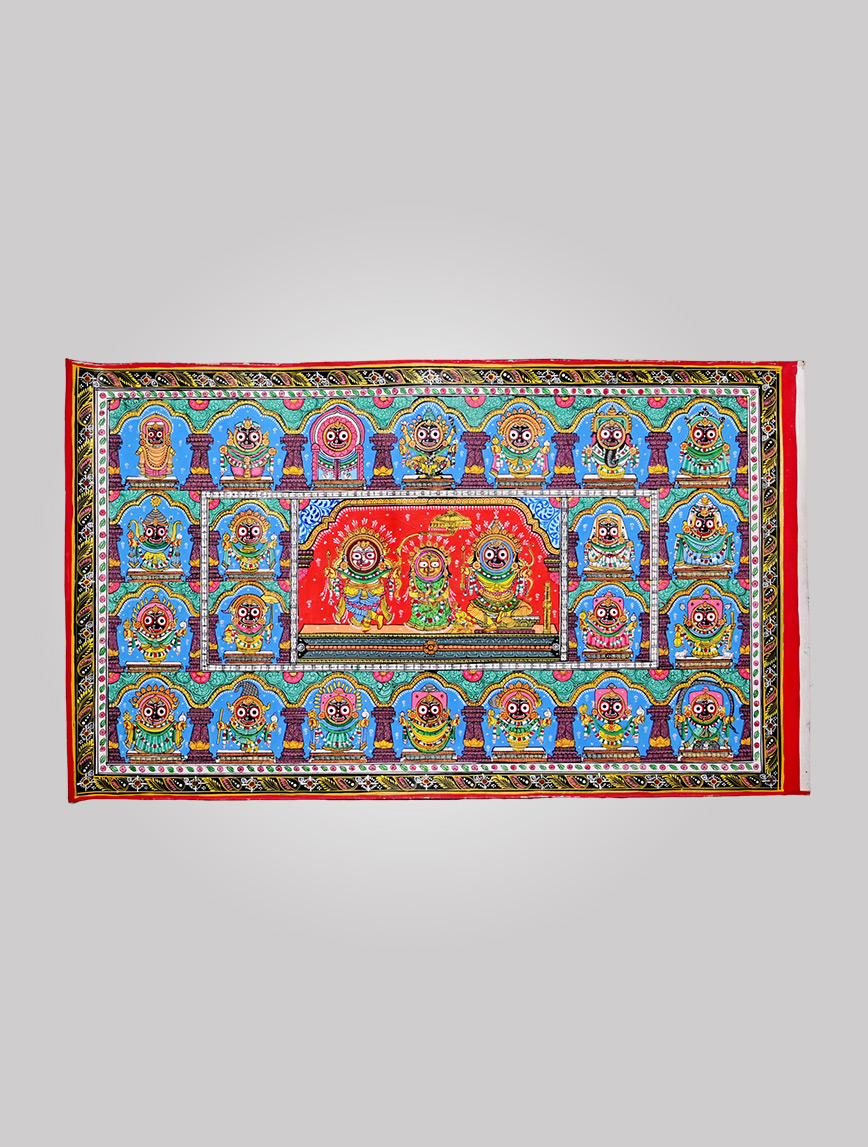 Various costumes of Lord Jagannath on different festivals round the year including SUNA BESHA - 1 